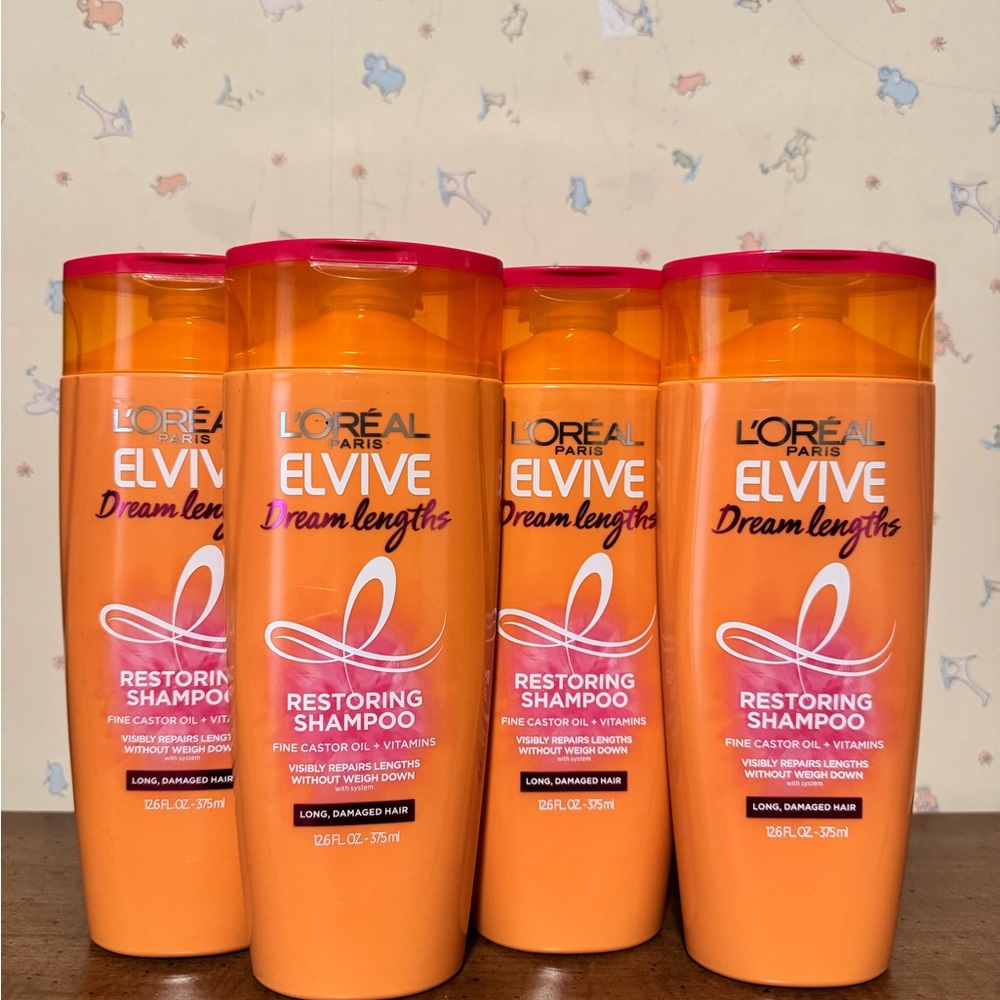 L’Oréal Elvive Dream Lengths Restoring Shampoo - Orange